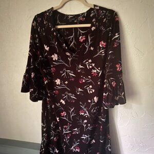 Roz N Ali Summer Floral Dress Size L